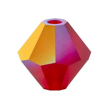 Хрустальные бусины preciosa®, чешский хрусталь, биконус(451 69 302 рондель)