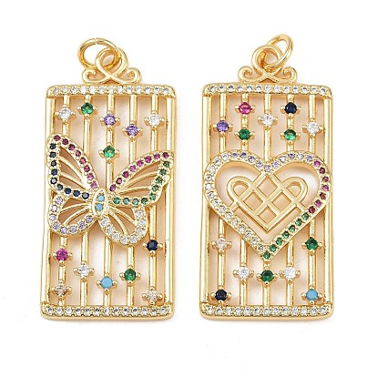 Латунные микро проложить кубического циркония подвески, без кадмия и без свинца, реальный 18 k позолоченный