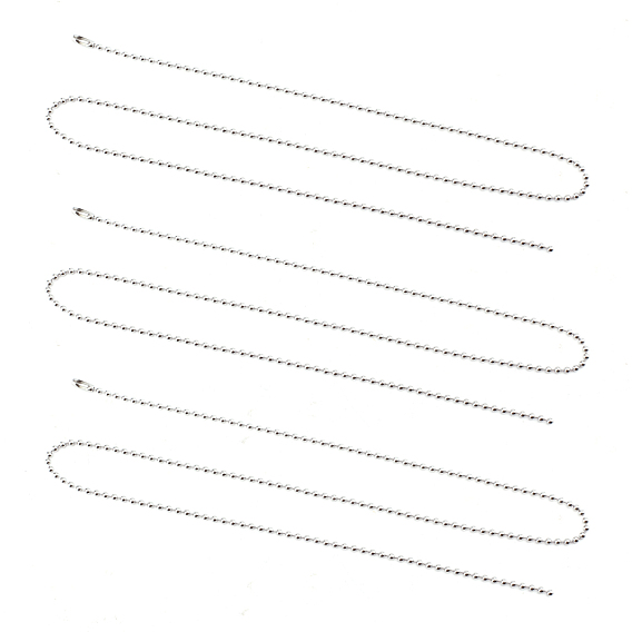 304 Stainless Steel Necklace Making, 304 Stainless Steel Ball Chains