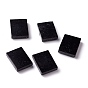 Natural Shungite Cabochons, Rectangle