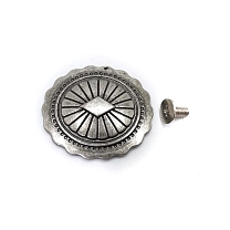 Tibetan Style Zinc Alloy Decorative Rivets, Round