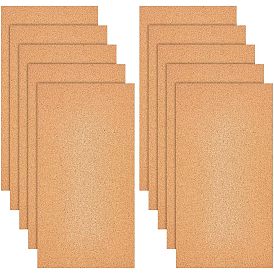Hojas de aislamiento de corcho, para posavasos, mantel, cocina comedor y suministros para manualidades diy, Rectángulo