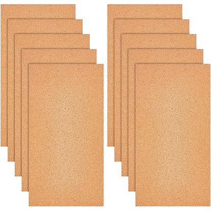 Hojas de aislamiento de corcho, para posavasos, mantel, cocina comedor y suministros para manualidades diy, Rectángulo
