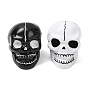 Resin Skull Ornaments for DIY Decorations, Halloween Crafts