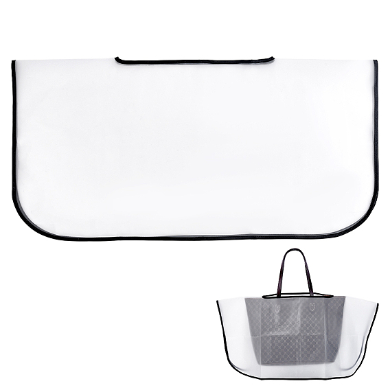 1квадратные матовые пылезащитные чехлы для сумок из ЭВА, водонепроницаемые чехлы для сумок и дождевиков