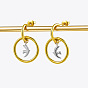 316 Surgical Stainless Steel Stud Dangle Earrings for Women, Bird