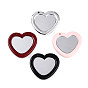 Акриловые подвески, с акриловой зеркальной поверхностью, сердце