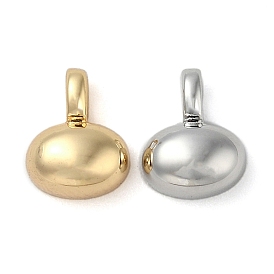 Латунные подвески, без кадмия, без никеля и без свинца, овальные амулеты