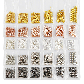 Iron 3D Nail Art Mini Ball Beads, DIY Nails Art Decorations, Round