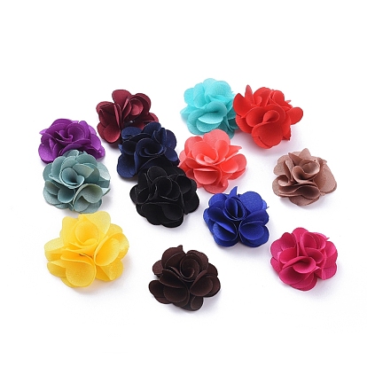 Handmade Polyester Woven Costume Accessories, Flower