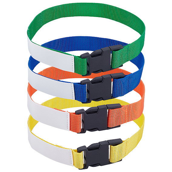 4шт. 4 цвета полиэстеровые ремни, пояс для хранения одежды