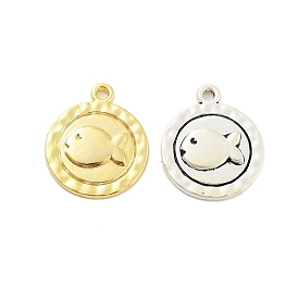 Стойки обшивки кулон сплава, гальваническое покрытие, не содержит никель-кадмия и свинца, рыба