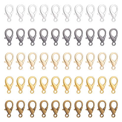 100 шт 5 цвета застежки-клешни из цинкового сплава