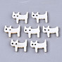 Natural Freshwater Shell Beads, Cat Shape