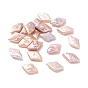 Natural Keshi Pearl Beads, Cultured Freshwater Pearl, No Hole/Undrilled, Rhombus