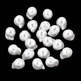 Perles de nacre en plastique ABS, nuggets