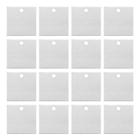 Aluminium Pendants, Stamping Blank Tag, Custom Engraving Name Plate, Business Card Blanks, Square