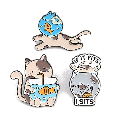 Эмалевые булавки, Черные металлические застежки для значков на лацкан для рюкзака или одежды