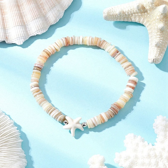 Браслеты из натуральных пресноводных бусин и искусственной бирюзы