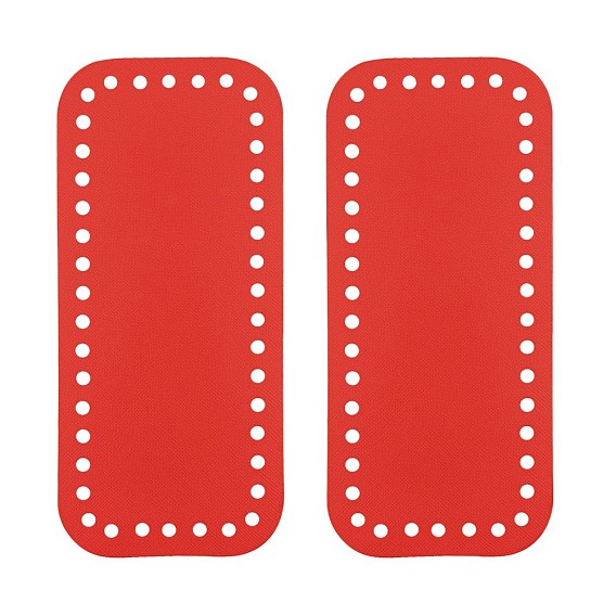 Прямоугольная длинная нижняя часть сумки из искусственной кожи, для вязания сумки, женские сумки ручной работы поделки аксессуары