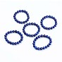 Natural Lapis Lazuli(Dyed) Stretch Bracelets, Round