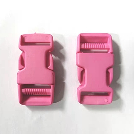 Plastic Quick Side Release Buckles, for Luggage Straps Backpack Repairing, Rectangle