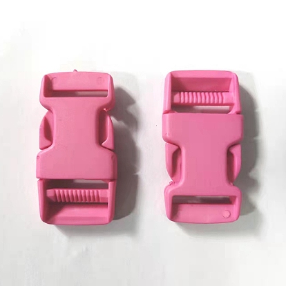Plastic Quick Side Release Buckles, for Luggage Straps Backpack Repairing, Rectangle