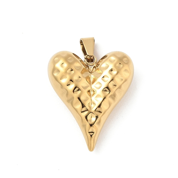 304 подвески из нержавеющей стали, сердце, ионное покрытие (ip)