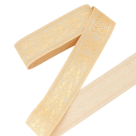 Полиэстеровая жаккардовая лента с цветами, тирольская лента, аксессуары для одежды