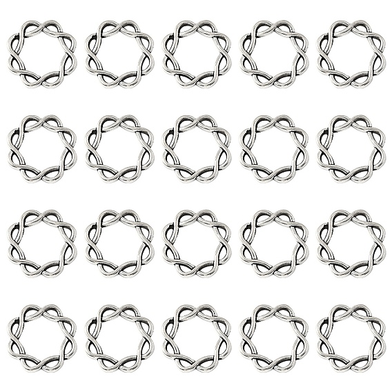 60шт. рамка из сплава, цветок