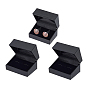 Plastic Cufflinks Gift Boxes, Rectangle