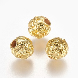 Alloy Beads, Long-Lasting Plated, Rondelle with Copper Coins