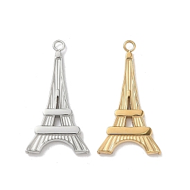 304 подвески из нержавеющей стали, ионное покрытие (ip), Эйфелева башня очарование