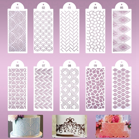 Шаблоны трафаретов для рисования пластиковых питомцев, прямоугольник с рисунком смешивания