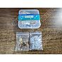 40Pcs Rhombus 304 Stainless Steel Stud Earring Findings with Loop, 50Pcs Silicone Ear Nuts/Earring Backs