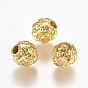 Alloy Beads, Long-Lasting Plated, Rondelle with Copper Coins