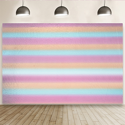 Полиэстеровая ткань цвета радуги, для украшения костюмов