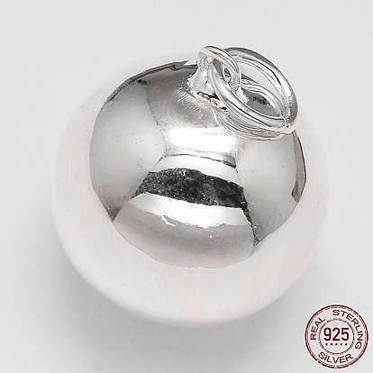 Round 925 Sterling Silver Pendants