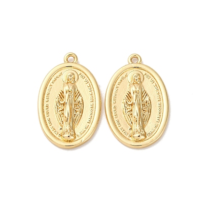 Латунные подвески, без кадмия, без никеля и без свинца, медаль святой марии