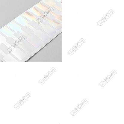 1 Rolle 500 Stück Papieretikettenaufkleber, selbstklebende Etiketten, Schmuck-Display Papier Preisschilder