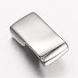 304 Stainless Steel Hook Clasps, For Leather Cord Bracelets Making