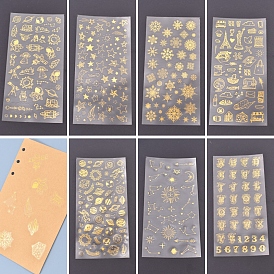 Gold Stickers, for DIY Photo, Album Diary, Scrapbook Decoration