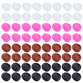 64шт 4 стиль пластиковые кукольные шляпы, ковбойской шляпе, аксессуары для изготовления кукол своими руками