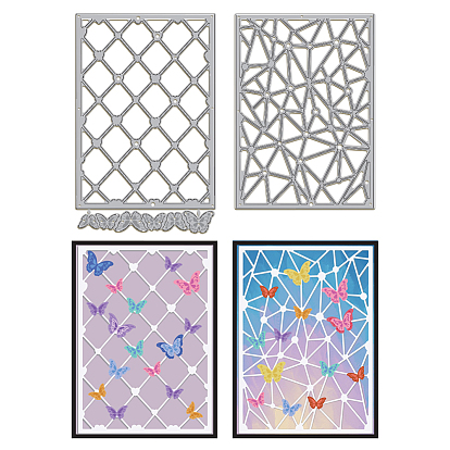 Углеродистая сталь разрезает трафареты, для diy scrapbooking, Фотоальбом, декоративная бумага для тиснения, цвет нержавеющей стали