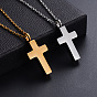 Ожерелье с подвеской в виде урны из нержавеющей стали с крестом для пепла, памятные украшения для мужчин женщин