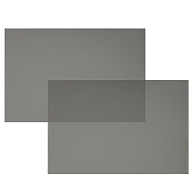 2 листы ПЭТ линейно поляризованной пленки, прямоугольные