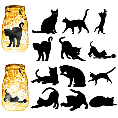 Пленка для лампы из ПВХ для красочного светильника своими руками, подвесная лампа, банка из матового стекла