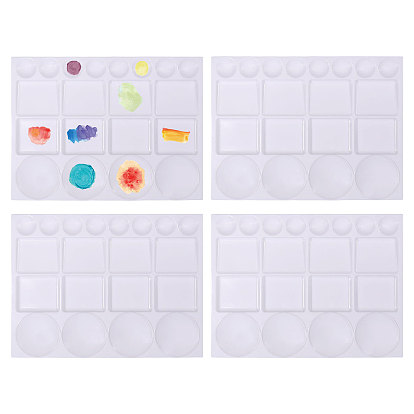 Rectangle Plastic Watercolor Oil Palette