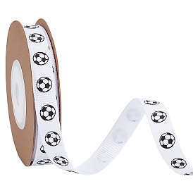 1 рулонная полиэфирная лента, Футбол, для упаковки подарков