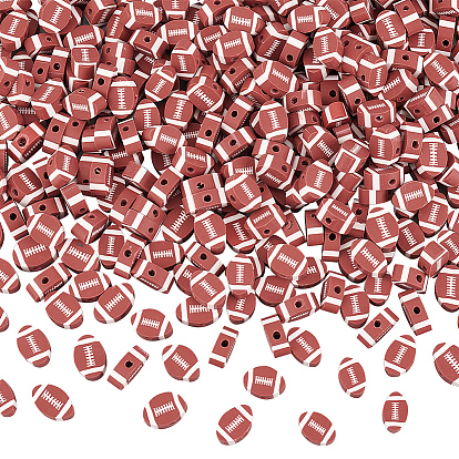 3 сумки бусины из полимерной глины ручной работы, спортивные товары, регби